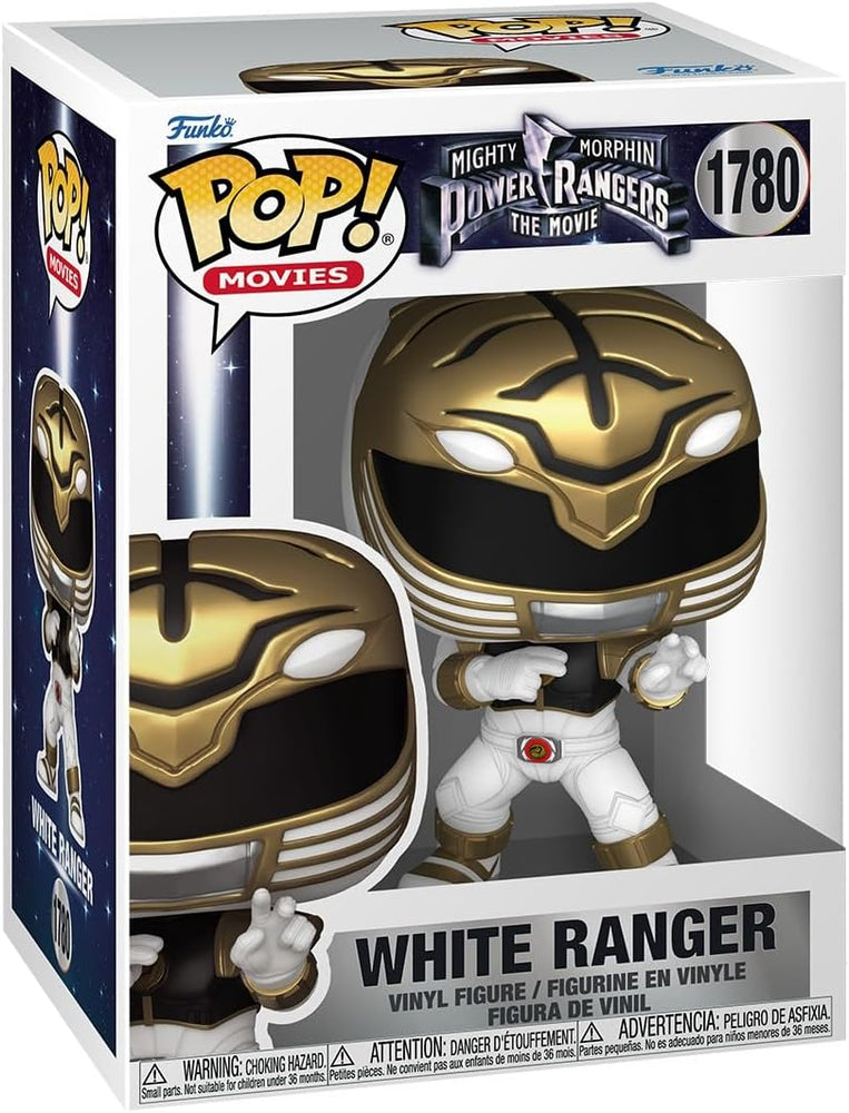 Mighty Morphin Power Rangers: The Movie White Ranger Funko Pop! Vinyl Figure #1780 with Funko Protector (ONLINE ORDER ONLY)