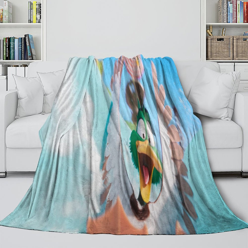 Migration Blanket Flannel Fleece Throw Room Decoration (Online Order Only)