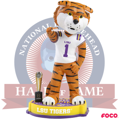 LSU Tigers 2019 NCAA College Football National Champions Bobblehead (ONLINE ORDER ONLY)