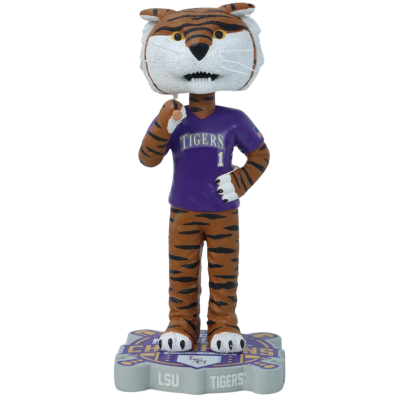 Mike the Tiger LSU Tigers 2023 Men's College World Series National Champions Bobblehead (ONLINE ORDER ONLY)