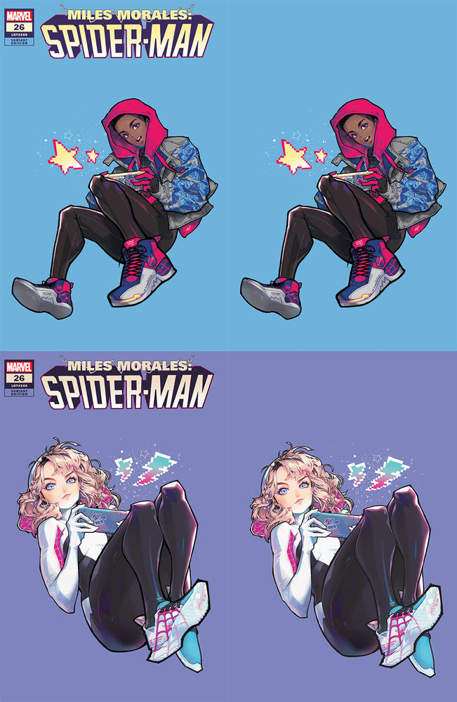 Miles Morales Spider-Man #26 Rose Besch Variant Spider Gwen (06/02/2021) Marvel (ONLINE ORDER ONLY)