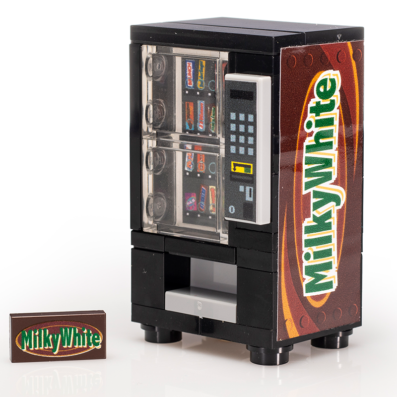 Milky White - B3 Customs® Candy Vending Machine (Online Order Only)