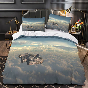 Millennium Falcon Duvet Cover Bedding Set Without Filler (ONLINE ORDER ONLY)