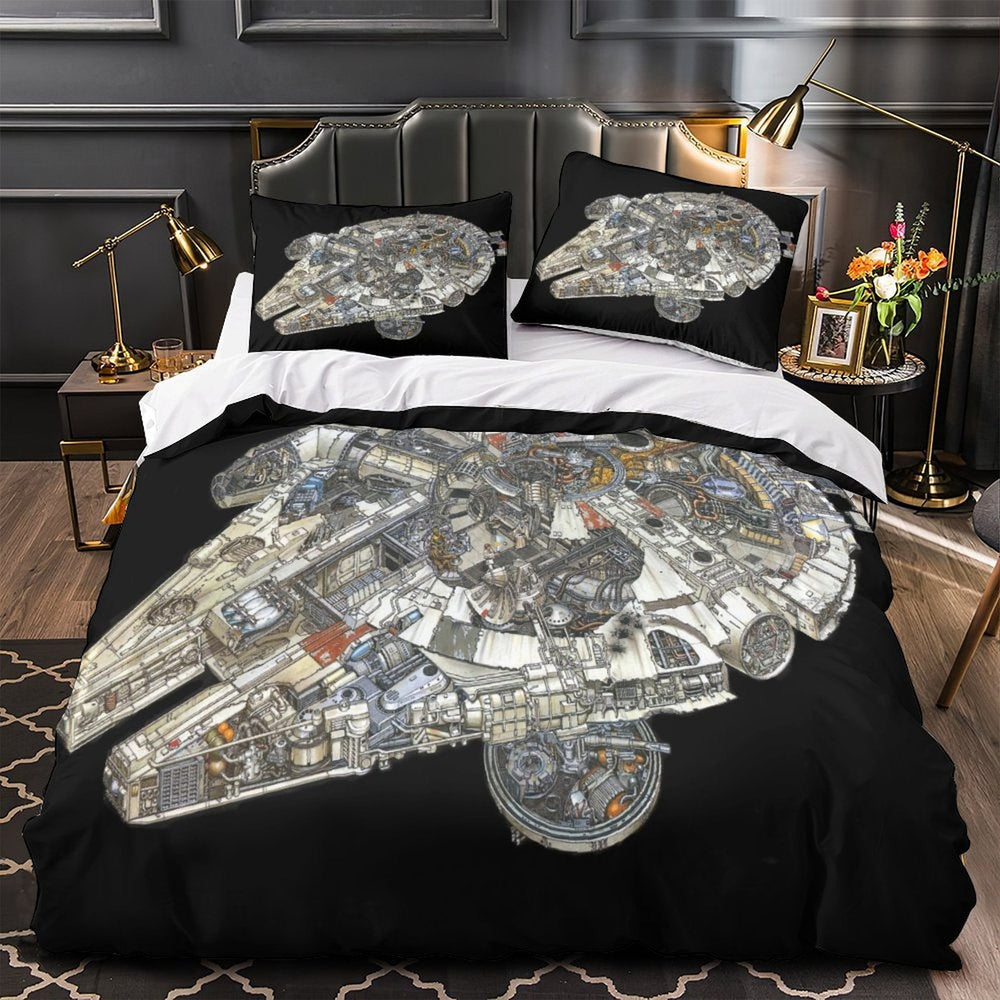 Millennium Falcon Duvet Cover Bedding Set Without Filler (ONLINE ORDER ONLY)