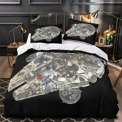Millennium Falcon Duvet Cover Bedding Set Without Filler (ONLINE ORDER ONLY)
