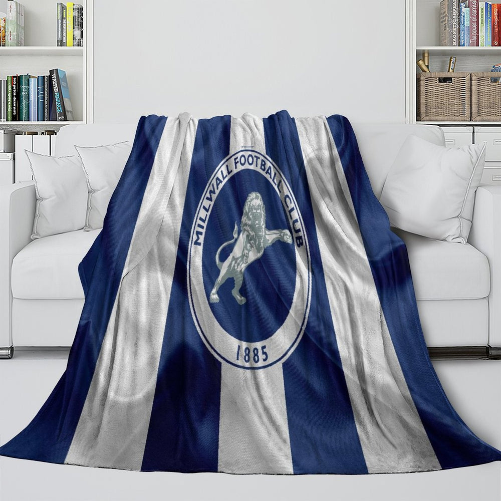 Millwall Blanket Flannel Fleece Throw Room Decoration (Online Order Only)