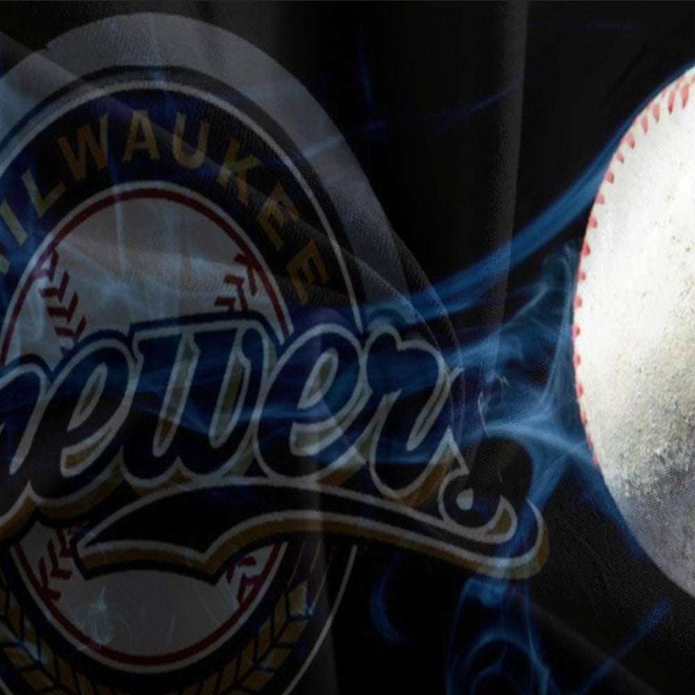 Milwaukee Brewers Bedding Set Quilt Cover Without Filler (Online Order Only)