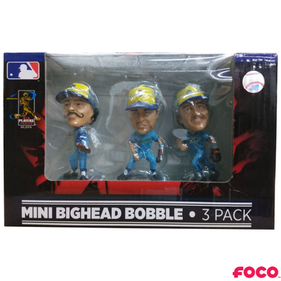 Milwaukee Brewers Mini Set of 3 Legends Bobbleheads (ONLINE ORDER ONLY)