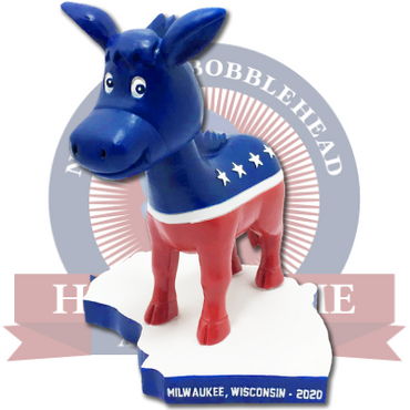 Democratic Donkey Milwaukee, Wisconsin 2020 Bobblehead (ONLINE ORDER ONLY)
