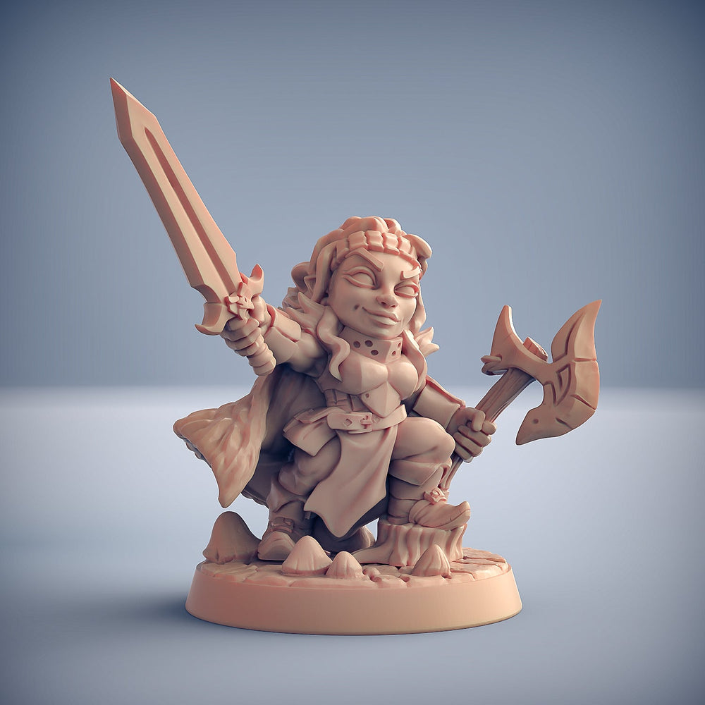 3D Printed Artisan Guild Beetroot Gnomes Set 28mm 32mm (Online Only)