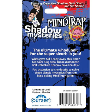 MindTrap: Shadow Mystery - Mystery Trivia Game - Outset (ONLINE ORDER ONLY)