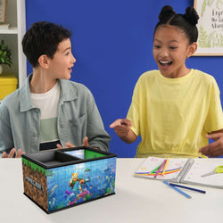 Minecraft Storage Box 223 Piece 3D Jigsaw Puzzle Ravensburger (ONLINE ORDER ONLY)