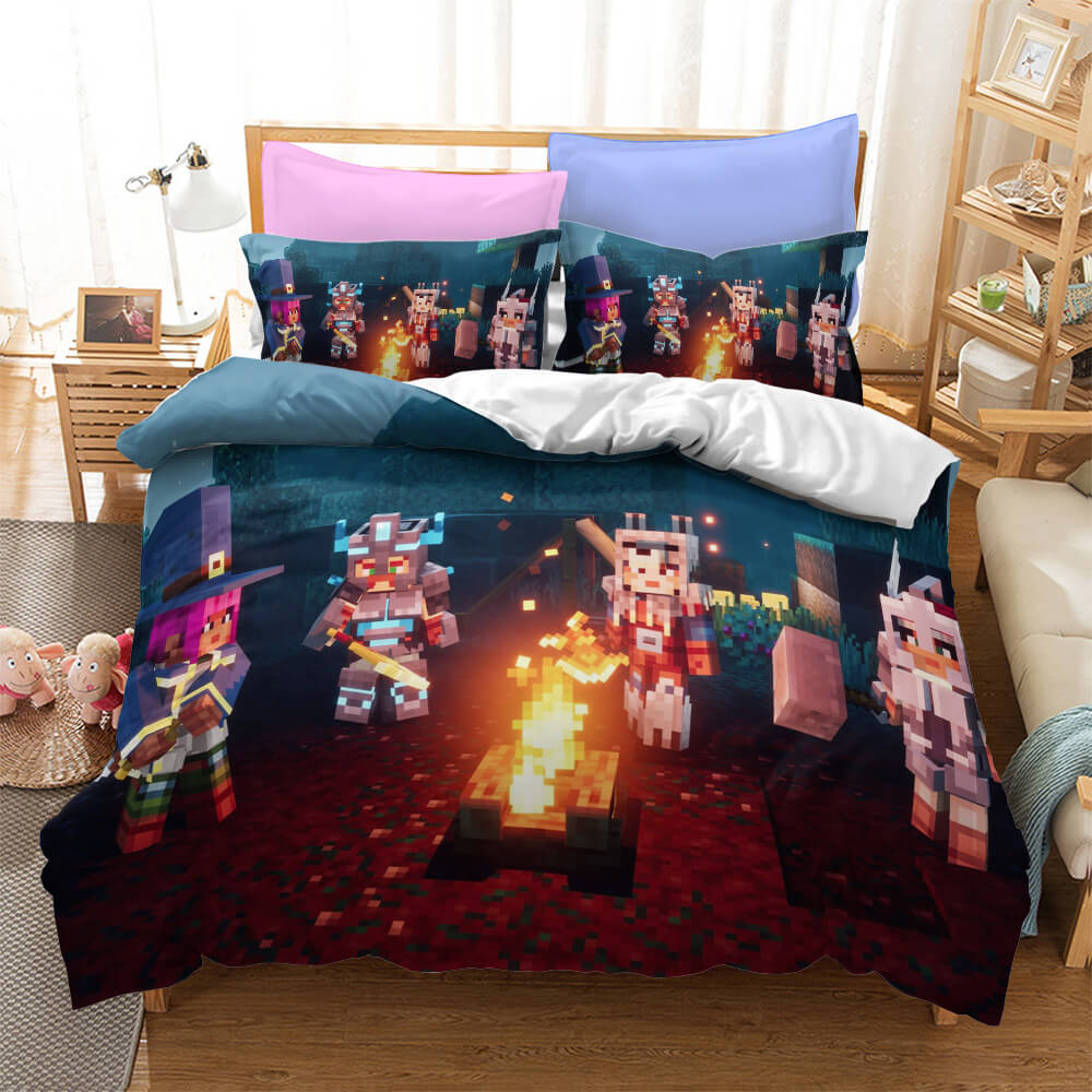 Minecraft Bedding Sets Pattern Quilt Cover Without Filler (Online Order Only)