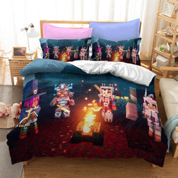 Minecraft Bedding Sets Pattern Quilt Cover Without Filler (Online Order Only)