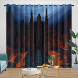 Minecraft Curtains Blackout Window Drapes Kids Room Decoration (ONLINE ORDER ONLY)