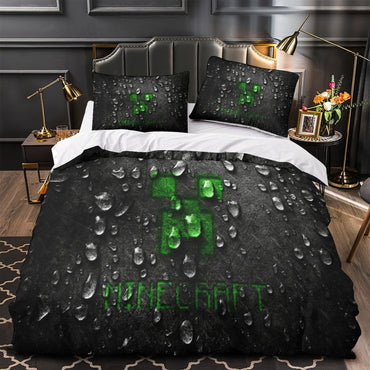 Minecraft Duvet Cover Pattern Bedding Set Without Filler (ONLINE ORDER ONLY)