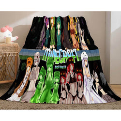 Minecraft Flannel Fleece Throw Cosplay Blanket (Online Order Only)