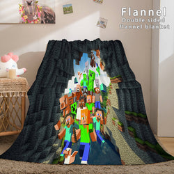 Minecraft Flannel Fleece Throw Cosplay Blanket (Online Order Only)