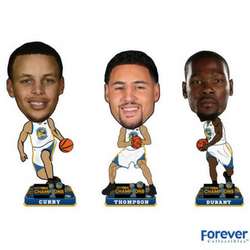 Golden State Warriors 2017 NBA Champions Bobbleheads (ONLINE ORDER ONLY)