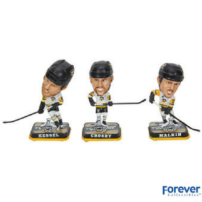 Pittsburgh Penguins 2017 NHL Stanley Cup Champions Bobbleheads (ONLINE ORDER ONLY)