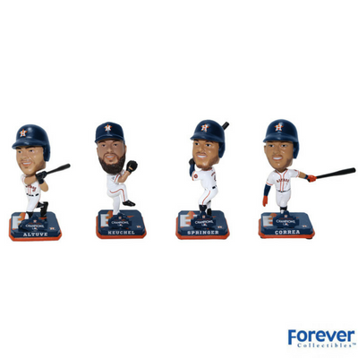 Houston Astros 2017 World Series Champions Bobbleheads (ONLINE ORDER ONLY)