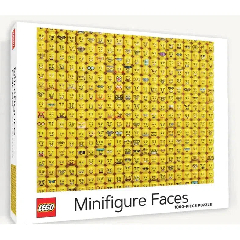 Minifigure Faces LEGO 1000 Piece Jigsaw Puzzle Chronicle (ONLINE ORDER ONLY)