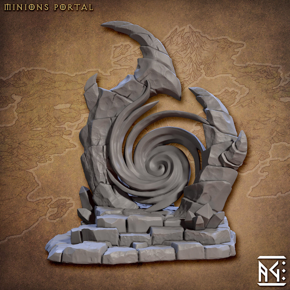 3D Printed Artisan Guild Minion Portal Abyss Demons Set 28mm 32mm (Online Only)