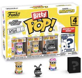 Funko Bitty Pop!: Despicable Me - Minions 4-Pack (Tourist Jerry) (ONLINE ORDER ONLY)