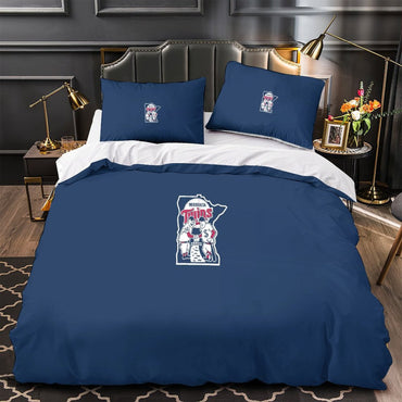 Minnesota Twins Bedding Set Quilt Cover Without Filler (Online Order Only)