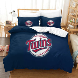 Minnesota Twins Bedding Set Quilt Cover Without Filler (Online Order Only)