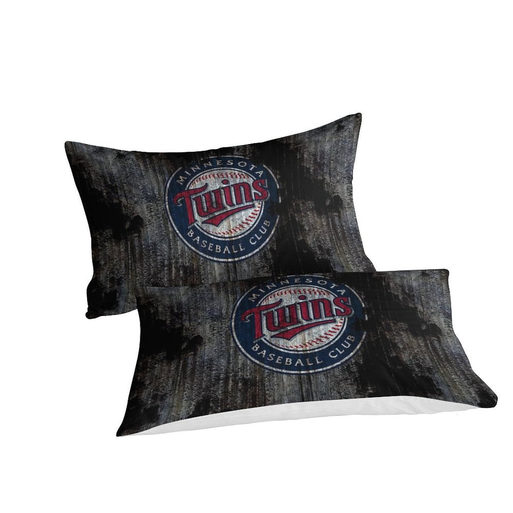 Minnesota Twins Bedding Set Quilt Cover Without Filler (Online Order Only)