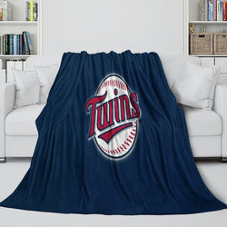 Minnesota Twins Blanket Flannel Throw Room Decoration (Online Order Only)