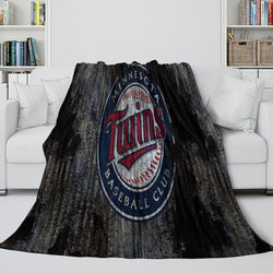 Minnesota Twins Blanket Flannel Throw Room Decoration (Online Order Only)