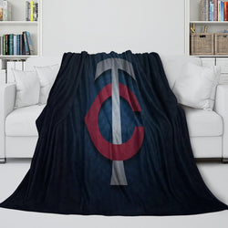 Minnesota Twins Blanket Flannel Throw Room Decoration (Online Order Only)
