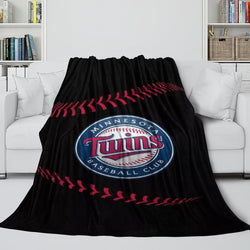 Minnesota Twins Blanket Flannel Throw Room Decoration (Online Order Only)
