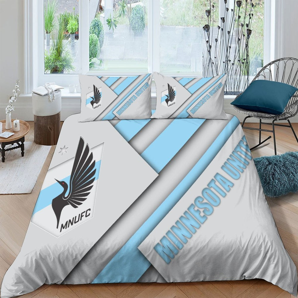 Minnesota United FC Bedding Set Duvet Cover Without Filler (Online Order Only)