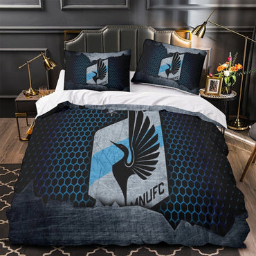Minnesota United FC Bedding Set Duvet Cover Without Filler (Online Order Only)
