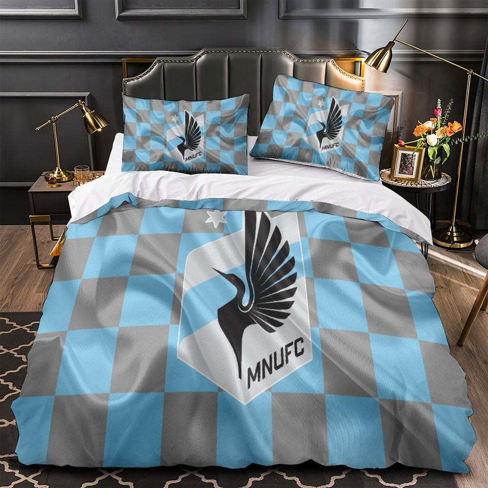 Minnesota United FC Bedding Set Duvet Cover Without Filler (Online Order Only)