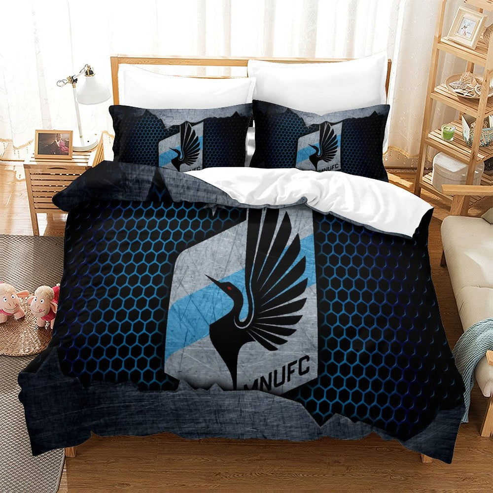 Minnesota United FC Bedding Set Duvet Cover Without Filler (Online Order Only)