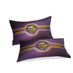 Minnesota Vikings Bedding Set Duvet Cover Without Filler (Online Order Only)