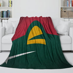 Minnesota Wild Blanket Flannel Throw Kids Room Decoration (Online Order Only)