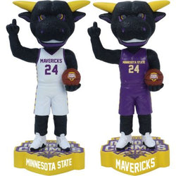 Minnesota State Mankato Mavericks 2024 NCAA Division II Men's and Women's Basketball National Champions Bobbleheads (ONLINE ORDER ONLY)