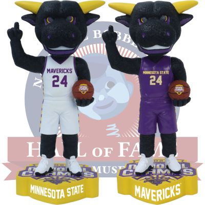 Minnesota State Mankato Mavericks 2024 NCAA Division II Men's and Women's Basketball National Champions Bobbleheads (ONLINE ORDER ONLY)
