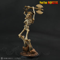3D Printed Print your Monster The Ancient Bones Pack - Bone Minotaurs 28mm 32mm D&D (Online Only)