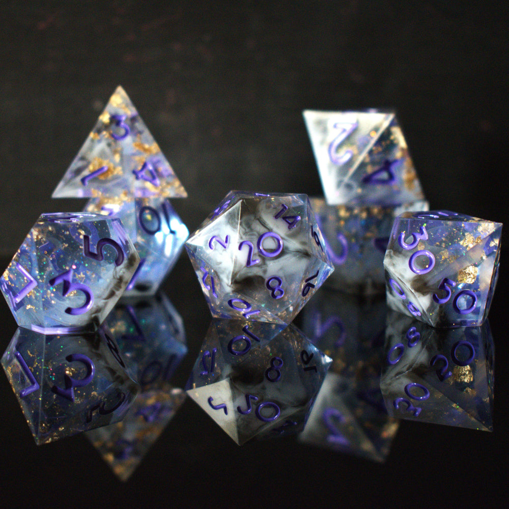 PRE-ORDER || Mirage Arcane Sharp-Edged Resin Dice Set