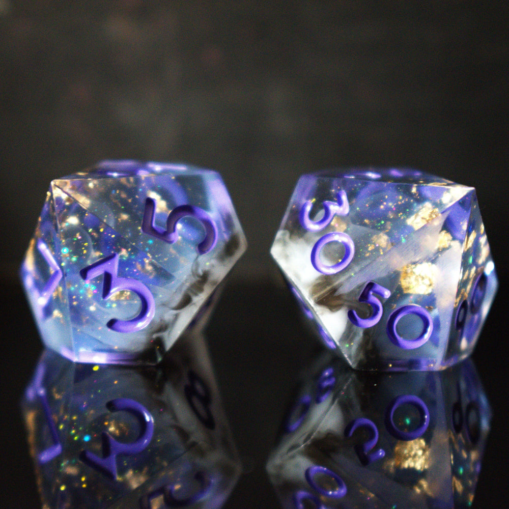 PRE-ORDER || Mirage Arcane Sharp-Edged Resin Dice Set