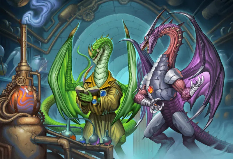 Battlezoo Dragons: Misfit Dragons for Foundry VTT (Online Order Only)