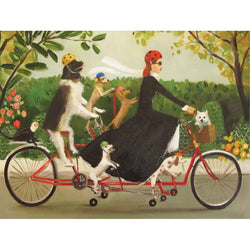 Miss Moon's Bike 1000 Piece Jigsaw Puzzle NYPC (ONLINE ORDER ONLY)