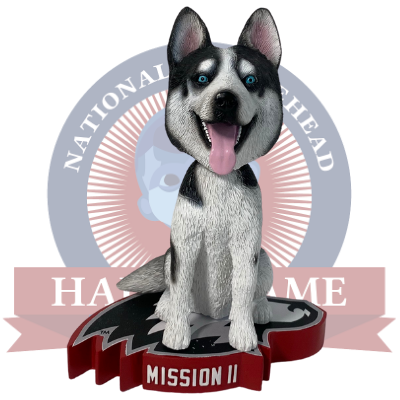 Mission II Northern Illinois Huskies Live Husky Bobblehead (ONLINE ORDER ONLY)