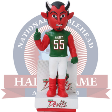 Pyro Mississippi Valley State Delta Devils Mascot Bobblehead (ONLINE ORDER ONLY)